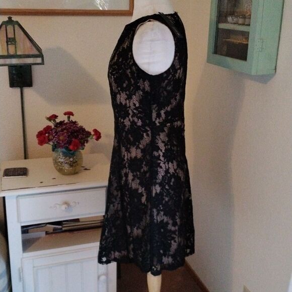 NWT Apt. 9 Black Lace Dress - Picture 4 of 10
